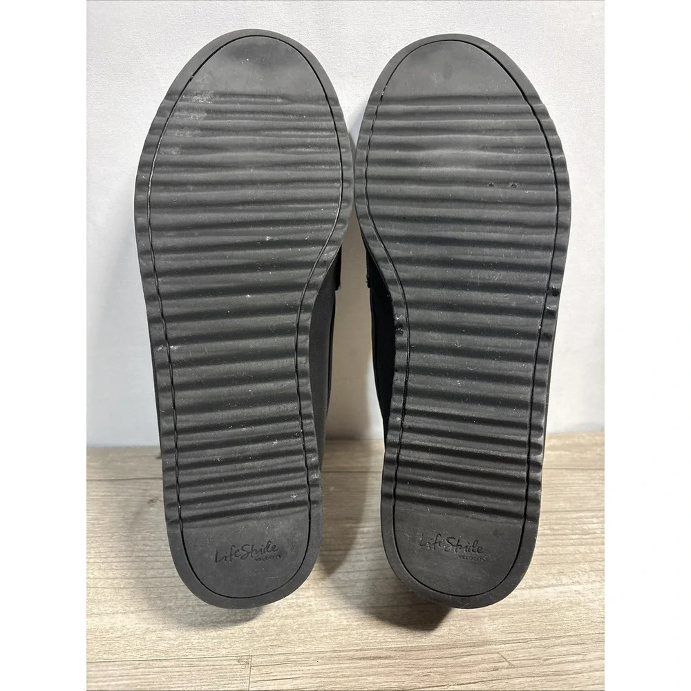 Life Stride Zee Loafer Simply Comfort Black Slip on Loafers Size 7.5 - Picture 8 of 11